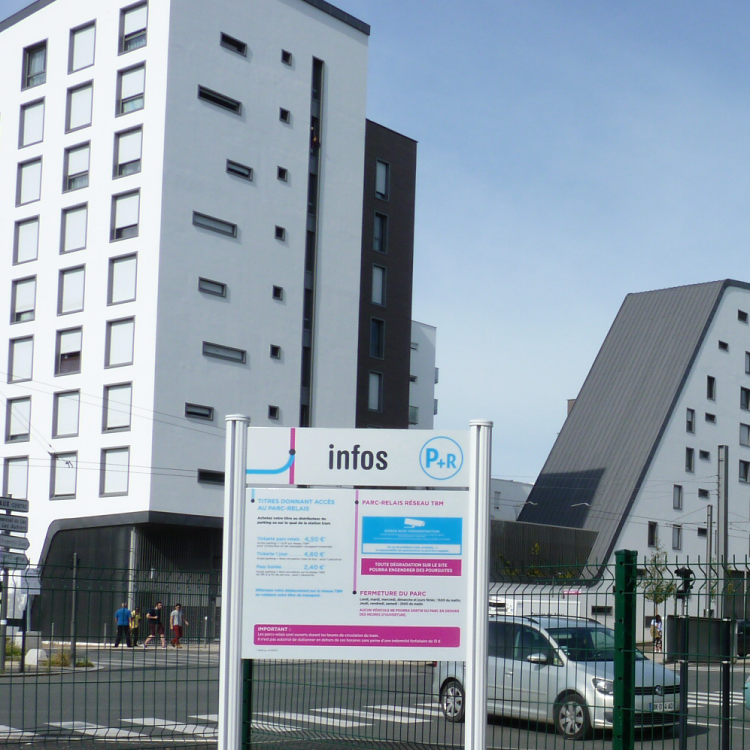 Photo du parc-relais 40 journaux