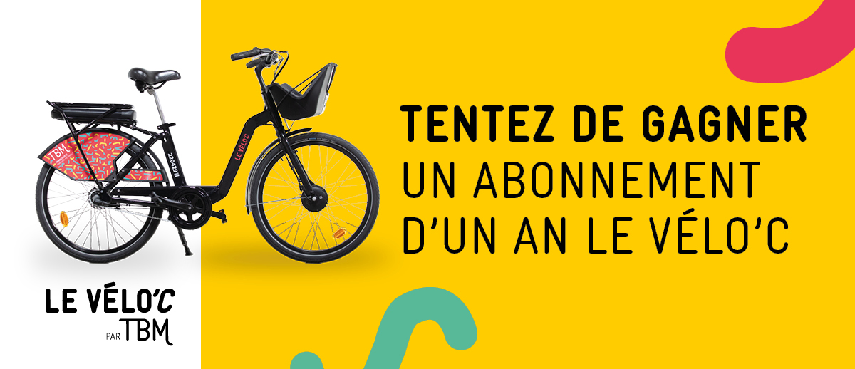 Tentez de gagner un abonnement d'un an Le Vélo'c